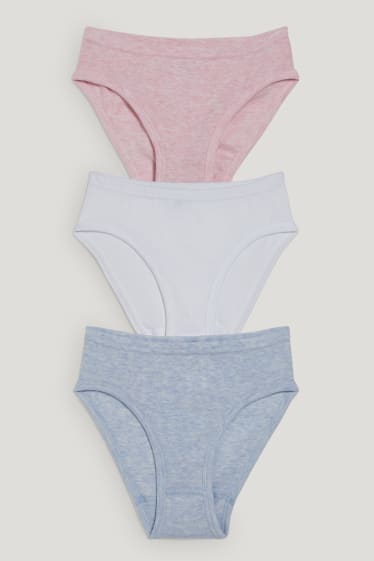 Toddler Girls - Multipack of 3 - briefs - white