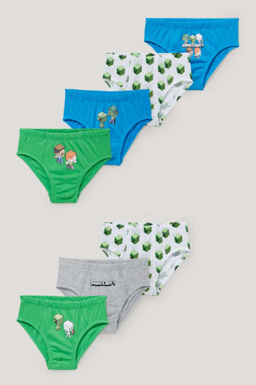 Toddler Boys - Set van 7 - Minecraft - slip - groen