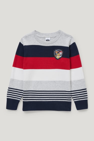 Toddler Boys - Paw Patrol - Pullover - gestreift - dunkelblau