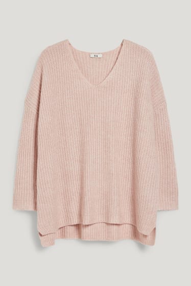 Dames - Trui - roze mix