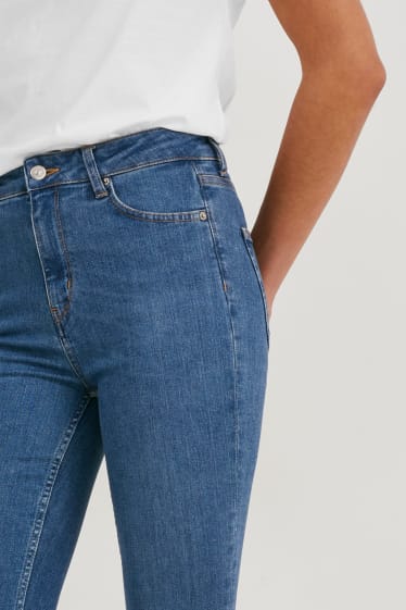 Damen - Premium Denim by C&A - Skinny Jeans - High Waist - jeans-blau