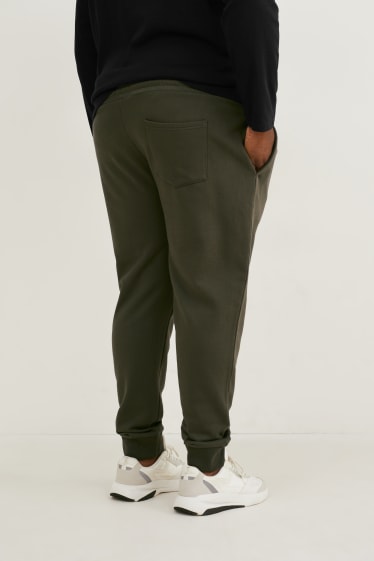 Uomo XL - Confezione da 2 - pantaloni sportivi - verde scuro / nero