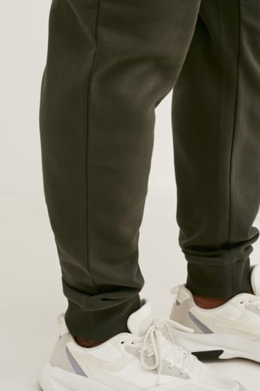 Uomo XL - Confezione da 2 - pantaloni sportivi - verde scuro / nero