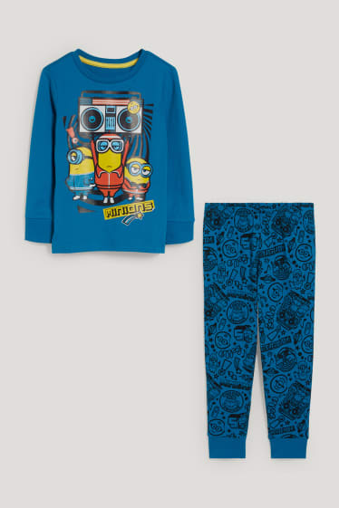 Toddler Boys - Minions - pyjamas - 2 piece - petrol