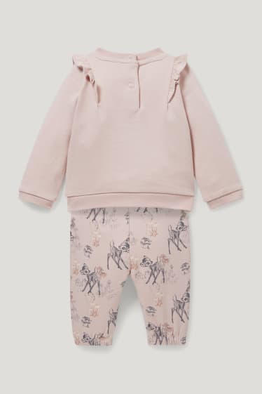 Bébé filles - Bambi - ensemble pour bébé - 2 pièces - rose