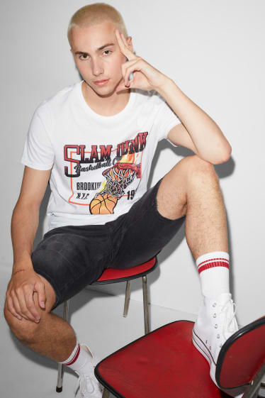 Clockhouse Boys - CLOCKHOUSE - t-shirt - bianco