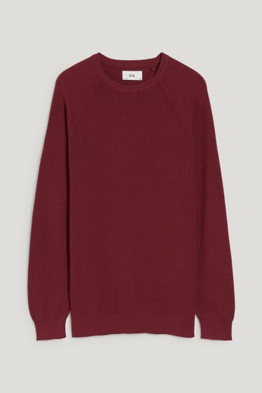 Uomo - Maglione - bordeaux