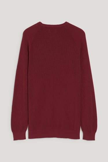 Uomo - Maglione - bordeaux