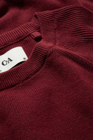 Uomo - Maglione - bordeaux