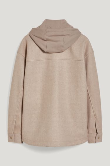 Clockhouse nen - CLOCKHOUSE - Jaqueta camisera - beix jaspiat