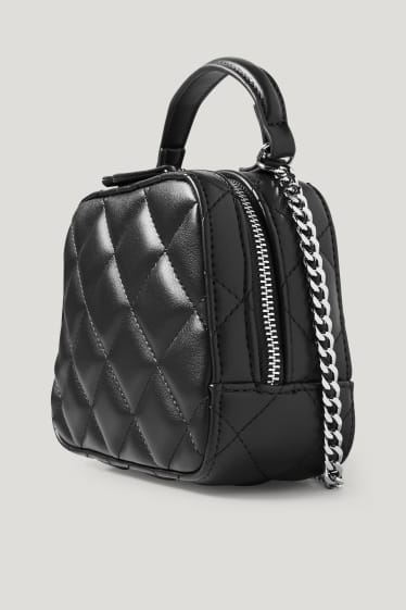 Clockhouse niñas - CLOCKHOUSE - bolso bandolera pequeño - polipiel - negro