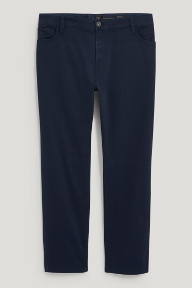 Hommes grandes tailles - Pantalon - regular fit - Flex - LYCRA® - bleu foncé