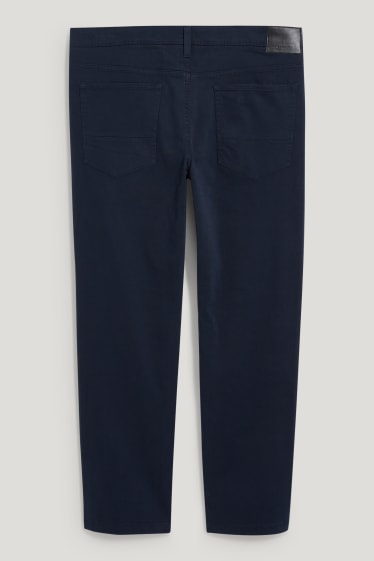 Hommes grandes tailles - Pantalon - regular fit - Flex - LYCRA® - bleu foncé