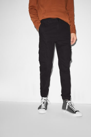 Clockhouse homme - CLOCKHOUSE - pantalon cargo - noir