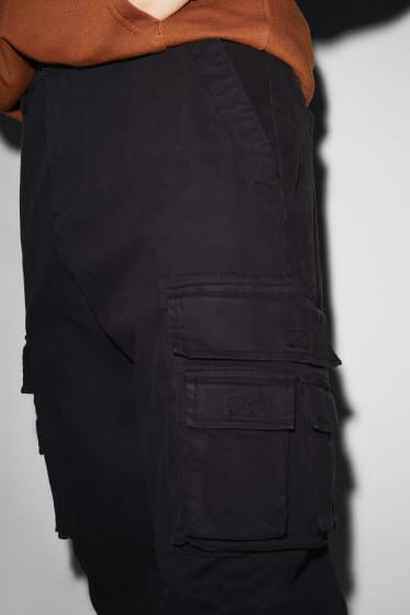 Clockhouse homme - CLOCKHOUSE - pantalon cargo - noir