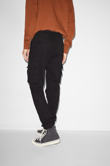 Clockhouse homme - CLOCKHOUSE - pantalon cargo - noir