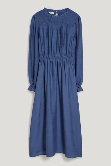 Damen - Kleid - blau
