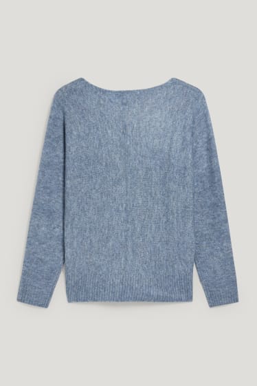 Donna - Pullover - blu melange