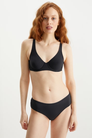 Damen - Multipack 6er - Hipster - LYCRA® - schwarz