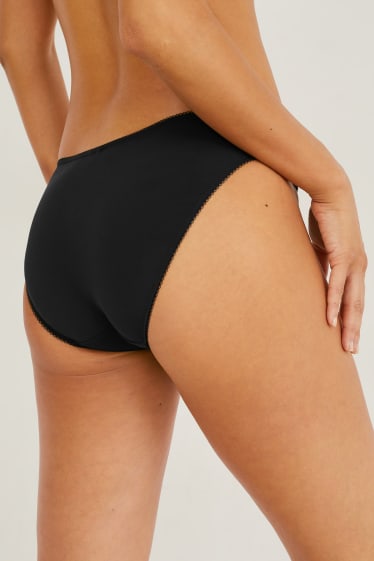 Mujer - Braguita - LYCRA® - negro