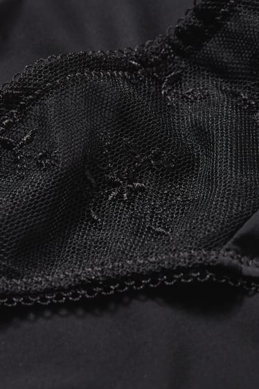 Mujer - Braguita - LYCRA® - negro