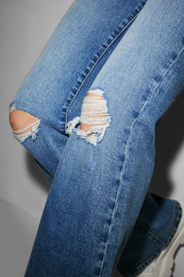 Clockhouse Girls - CLOCKHOUSE - flared jeans - vita alta - jeans azzurro
