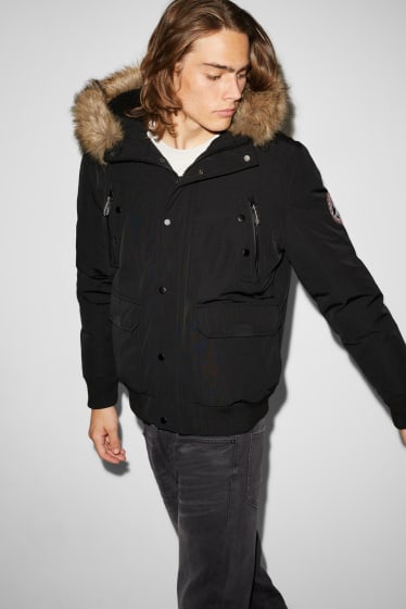Clockhouse homme - CLOCKHOUSE - blouson à capuche - noir