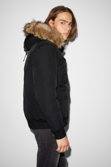 Clockhouse homme - CLOCKHOUSE - blouson à capuche - noir