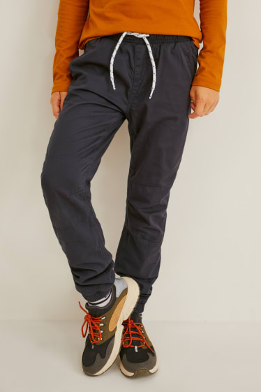 Niños - Pack de 2 - pantalones - gris oscuro