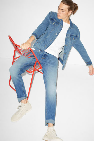 Clockhouse homme - CLOCKHOUSE - veste en jean - jean bleu clair
