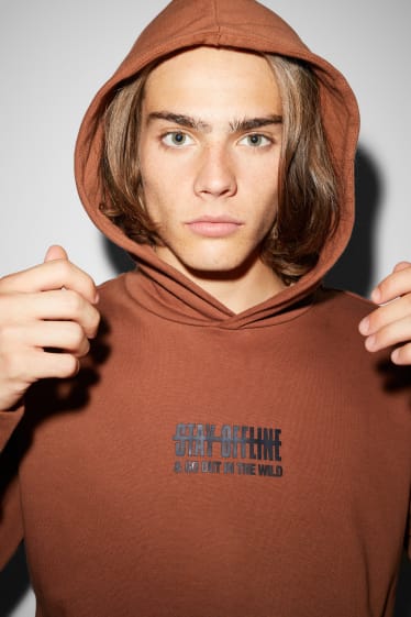 Clockhouse Boys - CLOCKHOUSE - Hoodie - braun