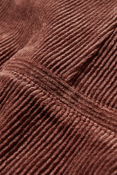 Clockhouse Girls - CLOCKHOUSE - rok van corduroy - donkerbruin