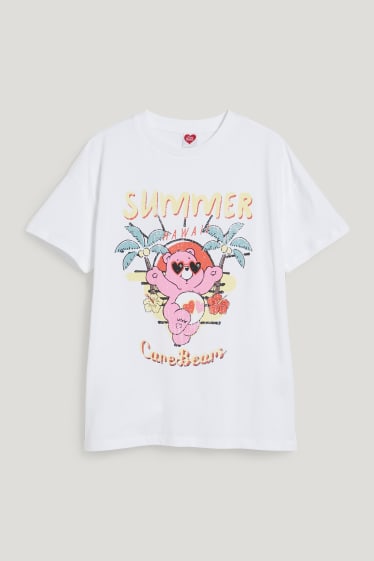 Exklusiv Online - CLOCKHOUSE - T-Shirt - Glücksbärchis - weiß