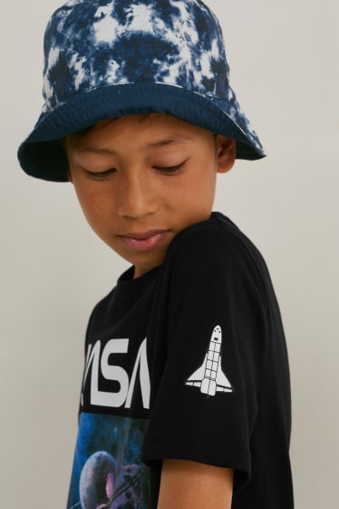 Reverskraag - NASA - T-shirt - zwart