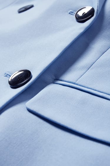 Dona - Blazer - relaxed fit - blau clar