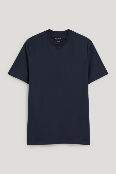 Uomo - T-shirt - blu scuro