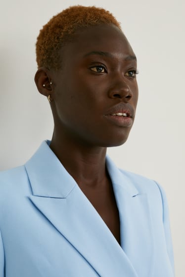 Dona - Blazer - relaxed fit - blau clar