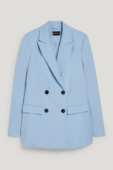 Dona - Blazer - relaxed fit - blau clar