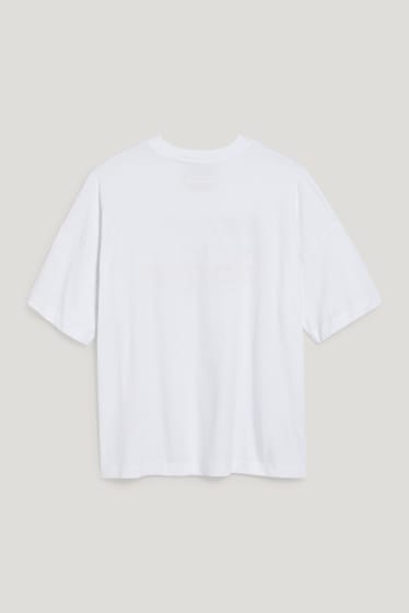 Clockhouse Girls - CLOCKHOUSE - t-shirt - unisex- PRIDE - bianco