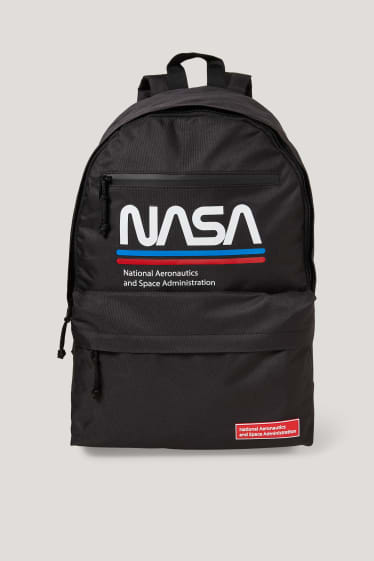 Clockhouse Boys - CLOCKHOUSE - Rucksack - NASA - schwarz