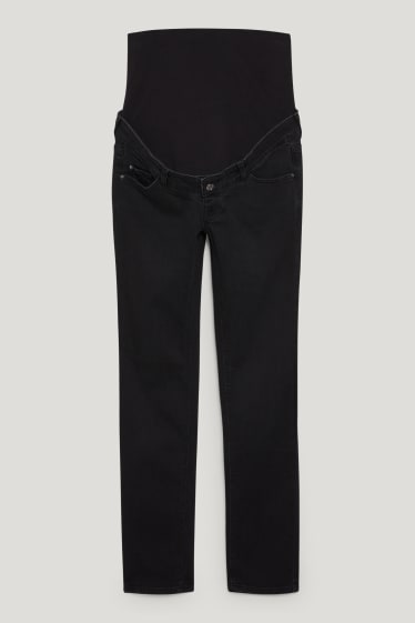 Donna - Jeans premaman - slim fit - LYCRA® - jeans grigio scuro