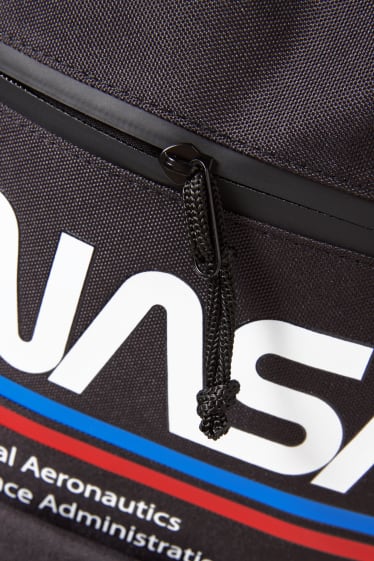 Clockhouse Boys - CLOCKHOUSE - Rucksack - NASA - schwarz