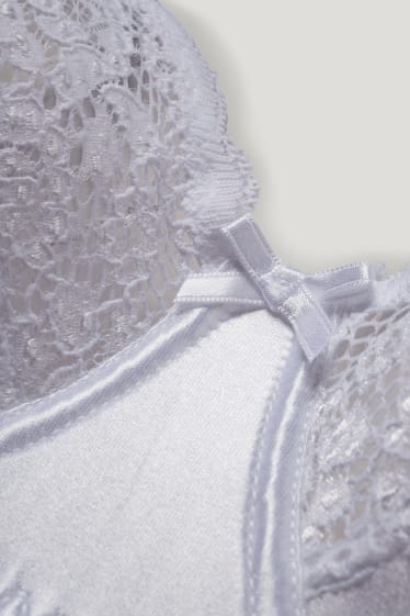 Damen - Multipack 2er - BH mit Bügel - LYCRA® - weiss