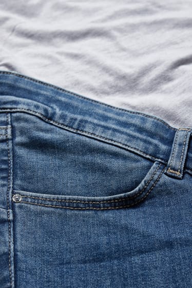 Dámské - Těhotenské džíny - skinny jeans - LYCRA® - džíny - modré