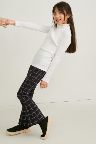 Bambine: - Confezione da 2 - leggings - nero