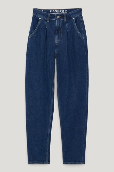 Clockhouse Girls - CLOCKHOUSE - balloon jeans - talie înaltă - denim-albastru