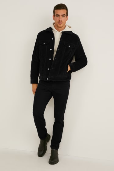 Hommes - Veste de velours - noir