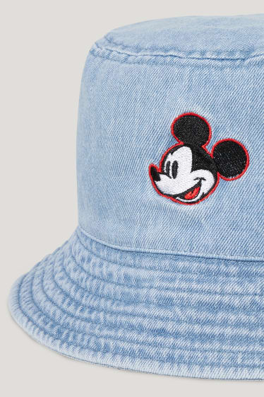 Clockhouse Girls - CLOCKHOUSE - hoed van spijkerstof - Mickey Mouse - jeansblauw
