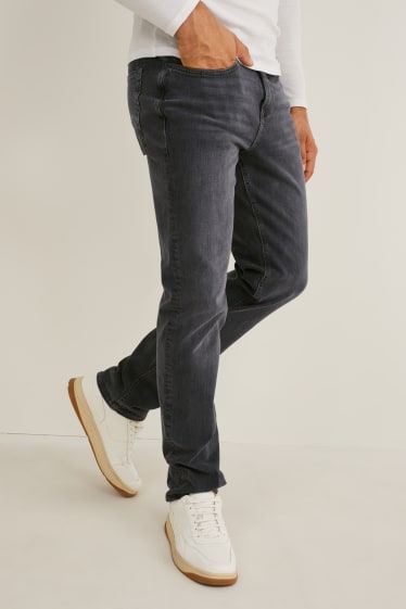 Herren - Straight Jeans - Flex - LYCRA® - jeans-grau