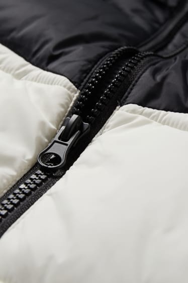 Clockhouse homme - CLOCKHOUSE - doudoune sans manche - blanc